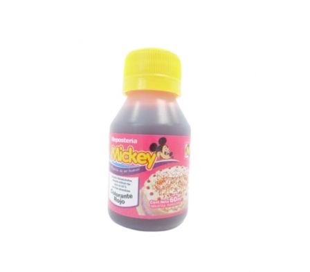 COLORANTE LIQ.ROJO MICKEY  60CC