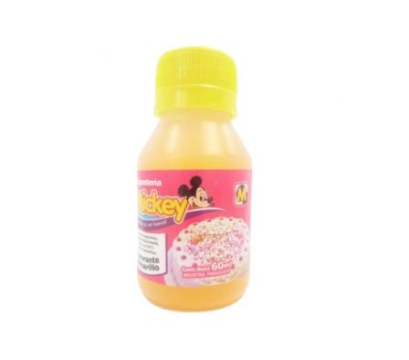 COLORANTE LIQ.AMARILLO MICKEY  60CC