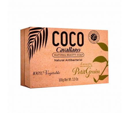 JABON TOCADOR CAVALLARO COCO PETITGRAIN 100G