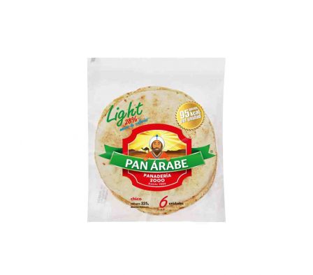 PAN ARABE PANADERIA 2000 PAQ CHICO X 6UN