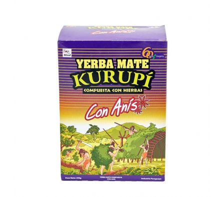 KURUPI YERBA CON ANIS 250GR