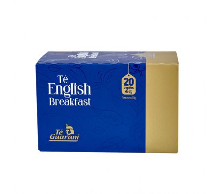 ENGLISH BREAKFAST TE 20 SAQUITOS