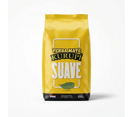 YERBA MATE KURUPI CLASICA SUAVE 500GR