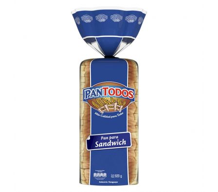 PAN SANDWICH PANTODOS 920GR.