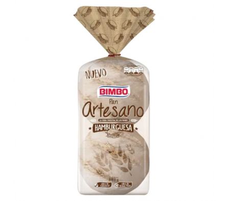 PAN P/HAMBURGUESA BIMBO ARTESANO 300 GR