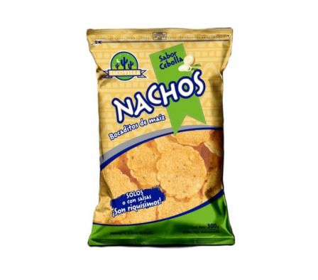 TACO VILLA  NACHOS 300 GR CEBOLLA