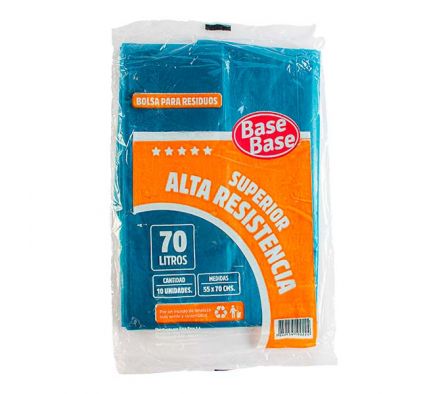 BOLSA RESIDUO BASE BASE  SUPERIOR 70 LT