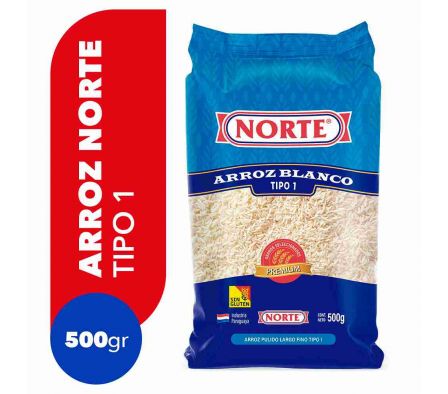 ARROZ NORTE TIPO I 500G