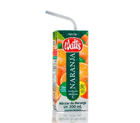 WATT'S JUGO NARANJA 200 CC *30....