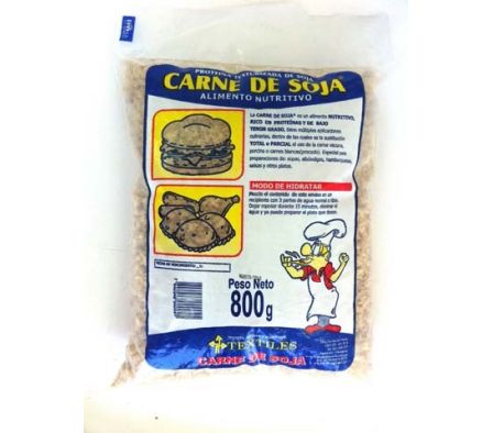 CARNE DE SOJA TEXTILES 800 GR