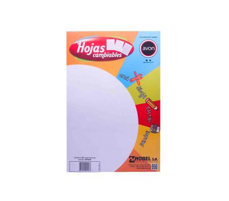 HOJA /FOROCOPIAS OFF.75 GRS LASER AVON 21X33