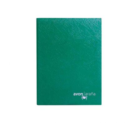 CUADERNO AVON ARAÑA VERDE TD CUADRICULADO 48 HOJAS