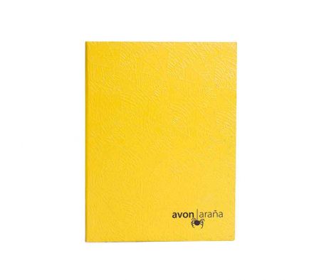 CUADERNO AVON ARAÑA TD AMARILLO 2 R 96 HOJAS