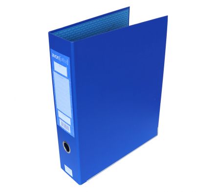 BIBLIORATO AVON OFFICE L/A AZUL PLASTIFICAD