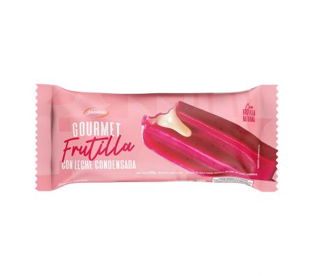 HELADOS AMANDAU PALITO FRUTILLA RELLENO 60 GR
