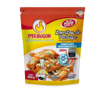 PECHUGON IQF LOMITOS DE PECHUGA CONGELADAS X PAQ.