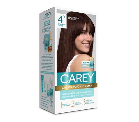 CAREY TINT.KIT COMP.CASTAÑO MARRON CHOCOLAT Nº 4.9