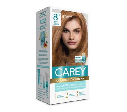 CAREY TINT.KIT COMP.RUBIO CLARO DORADO Nº 8.3