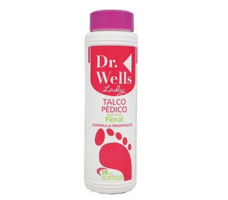 TALCO PEDICO DR WELLS MENTOLADO LADY X 80