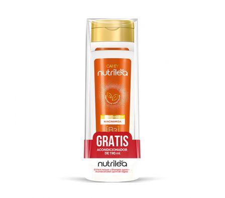 PACK SHAMPOO + ACOND NUTRILEA  NIACINAMIDA 340ML