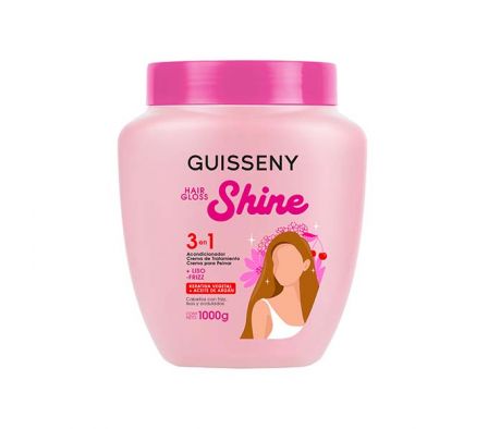 TRATAMIENTO CAPILAR GUISSENY  3EN1 BRILLO 1KG 