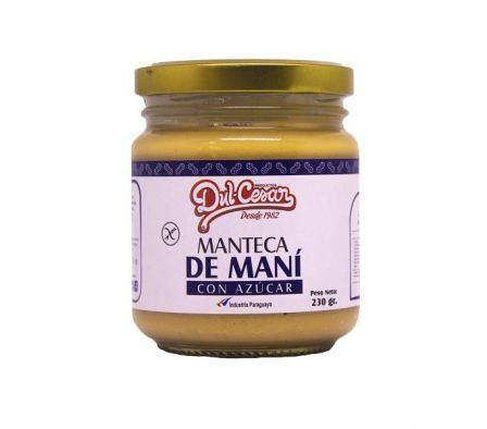 MANTECA DE MANI DULCESAR C/AZUCAR 230GR