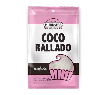 HIERBAPAR COCO  RALLADO 25 GR 