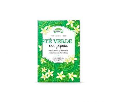 HIERBAPAR TE VERDE CON JAZMIN 40 GR