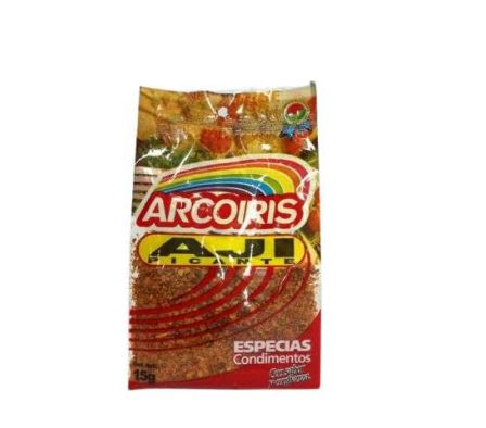 ARCO IRIS AJI MOLIDO 15 GR *20