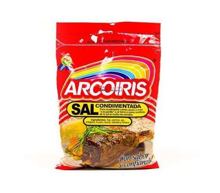 ARCO IRIS SAL PARRILLERA 400 GR *12