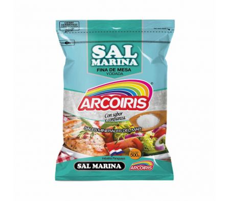 SAL MARINA  FINA ARCO IRIS  500GR