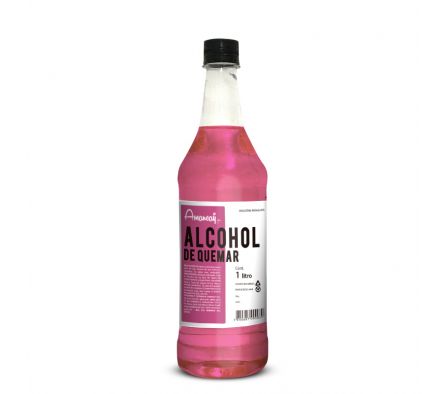 ALCOHOL DE QUEMAR AMANCAY PLASTICO 1L 