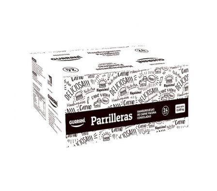 GUARANI HAMBURGUESA PARRILLERA 24 UND*