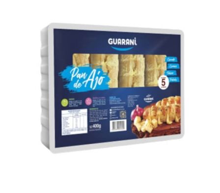 PAN DE AJO GUARANI 400 GRS