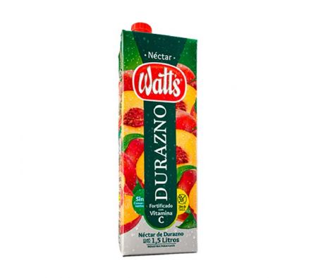 WATT´S  NECTAR E/TETRA SAB/ DURAZNO 1.5 LT