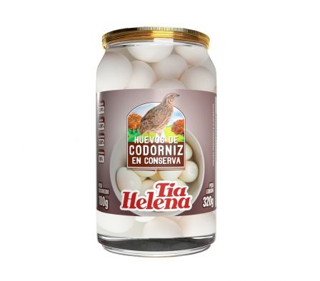 HUEVO CODORNIZ TIA HELENA  320GMS