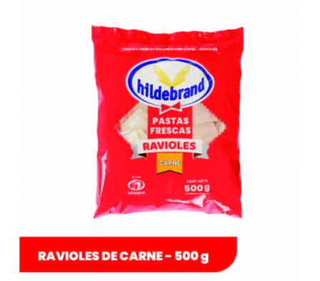 RAVIOLES HILDEBRAND RELLENAS CON CARNE 500GR