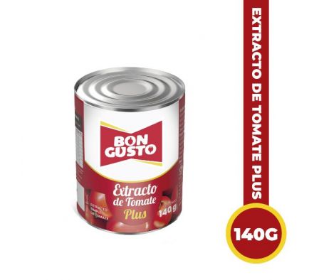 EXTRACTO DE TOMATE BON GUSTO LATA 140 GR