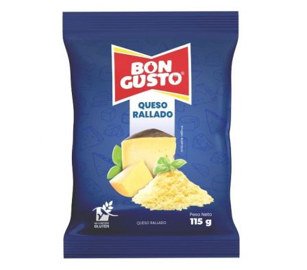 QUESO RALLADO BON GUSTO 115 GR