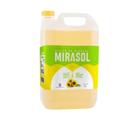 ACEITE MIRASOL  DE GIRASOL 4  LT