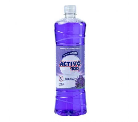 LIMPIADOR ACTIVO 100 LAVANDA X 900 CC