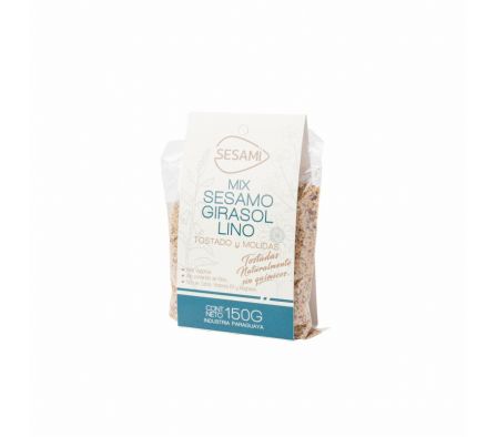 SEMILLA TOSTADA SESAMI MIX MOLIDA 150GR