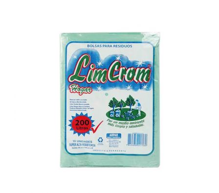 LIMCROM BOLSA P/RESIDUO SUPER RESIST.200 