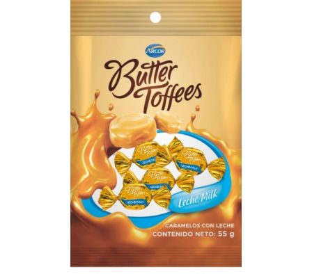 CARAMELO ARCOR BUTTER TOFFEES 55GR