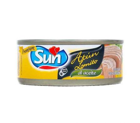 ATUN LOMITO SUN  AL ACEITE 140 GR