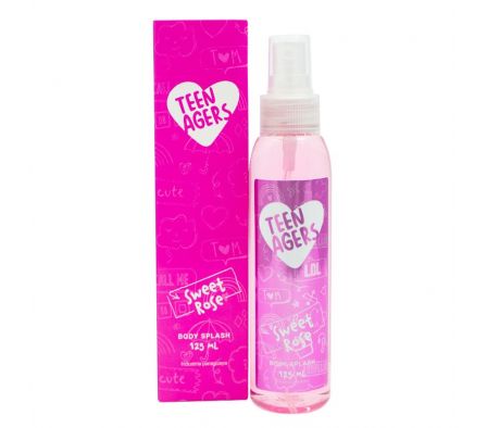 COLONIA TEENAGERS SWEET ROSE ESTUCHE 125ML