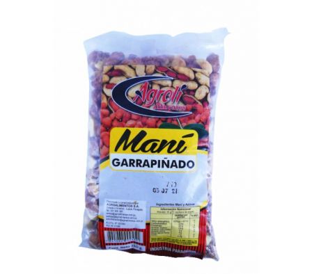 MANI GARRAPINADO AGROLI 250 GR