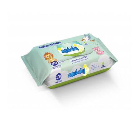 TOALLITAS HUMEDAS AGUBABY X 100 UNDS
