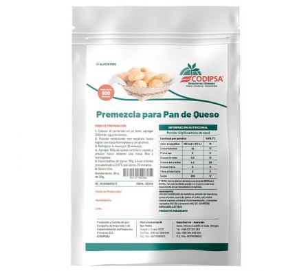 PREMEZCLA CODIPSA PARA PAN DE QUESO 500GR