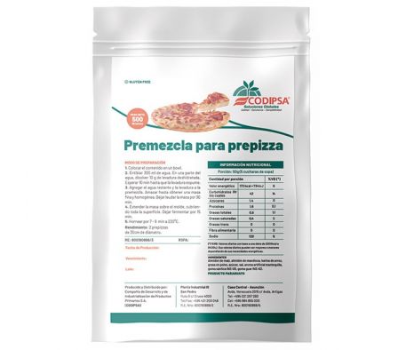 PREMEZCLA CODIPSA PARA PIZZA 500GR